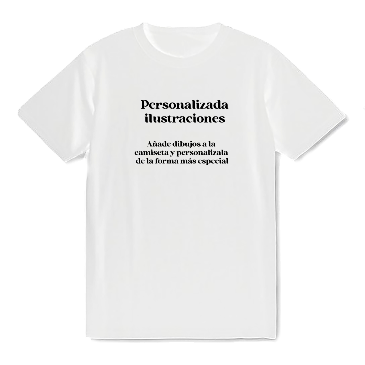 Camiseta personalizada ilustraciones
