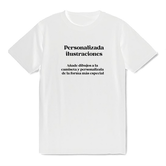Camiseta personalizada ilustraciones