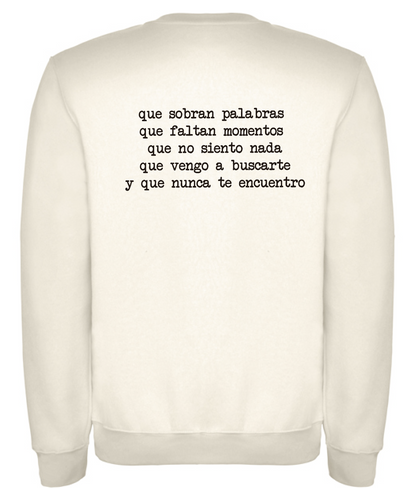 Sudadera “silencio”