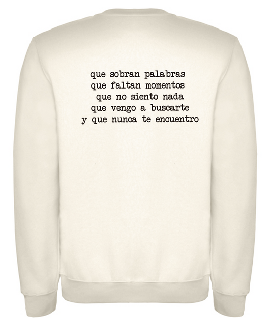 Sudadera “silencio”