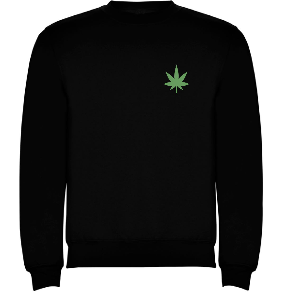 Sudadera negra “cartero”