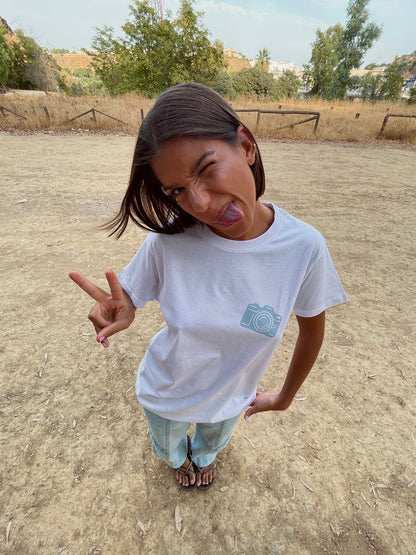 Camiseta blanca “fotos”