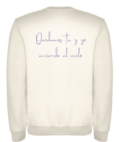 Sudadera “mirando al cielo”