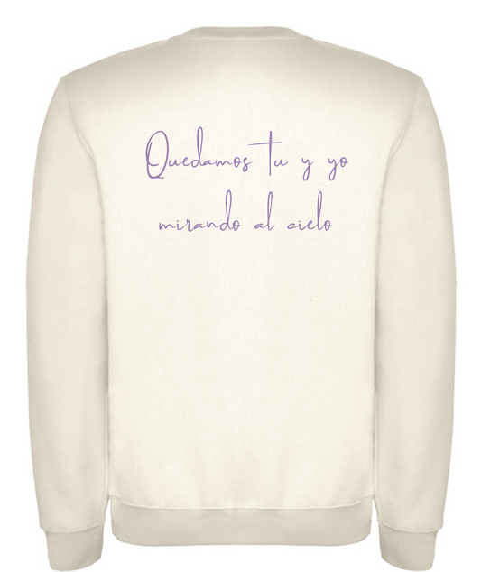 Sudadera “mirando al cielo”