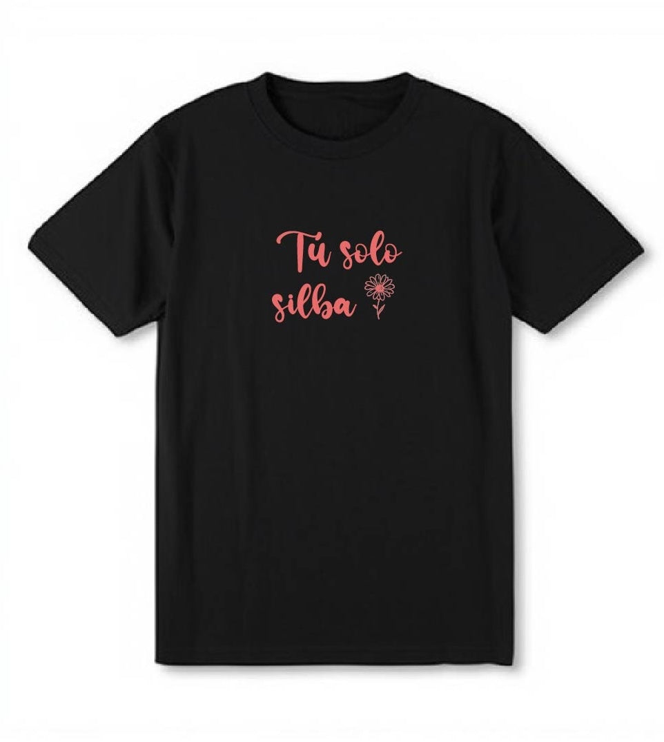 Camiseta negra “baila”