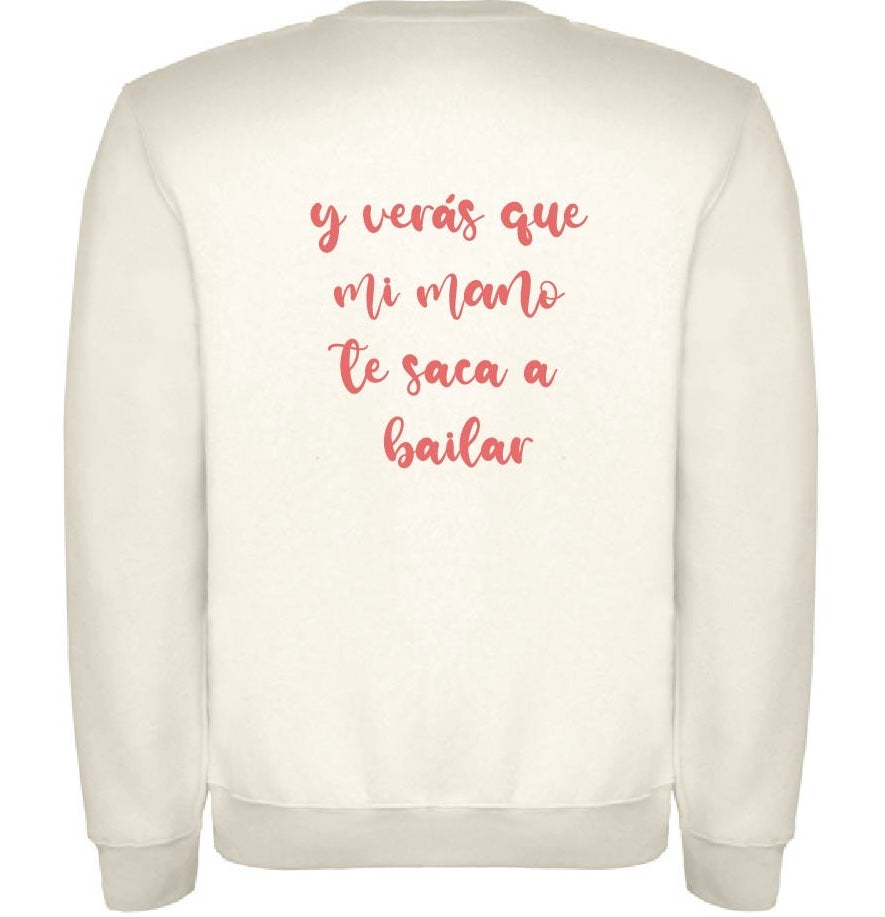 Sudadera blanca “bailar”