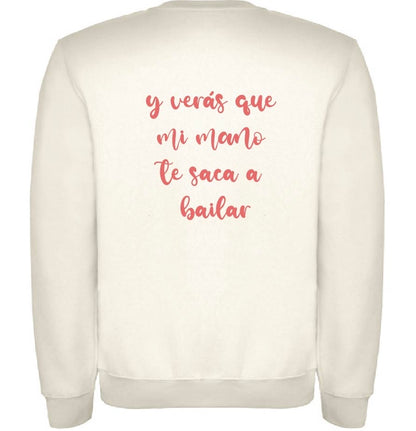 Sudadera blanca “bailar”