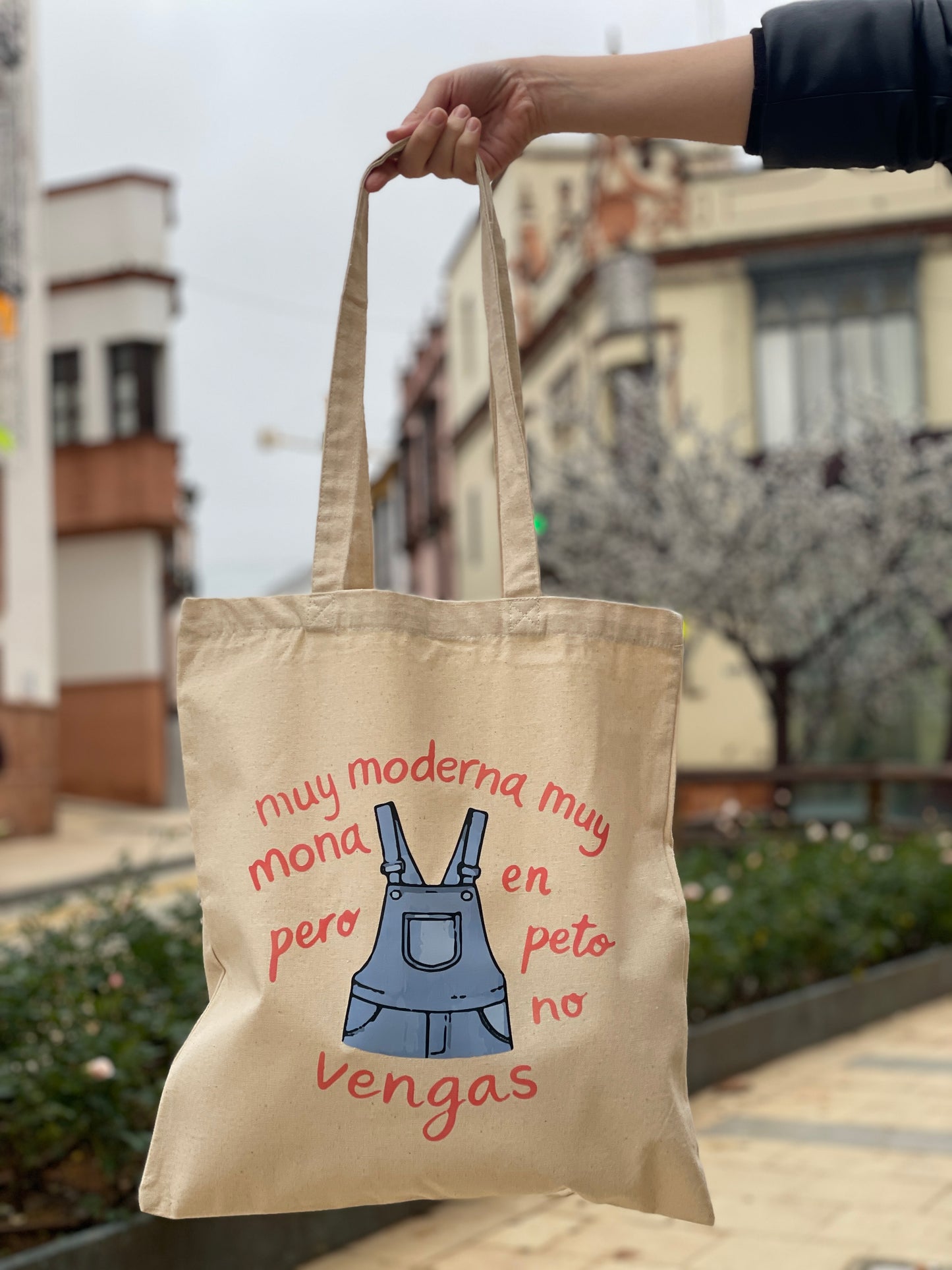 Tote bag “en peto no vengas”