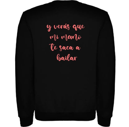 Sudadera negra “bailar”