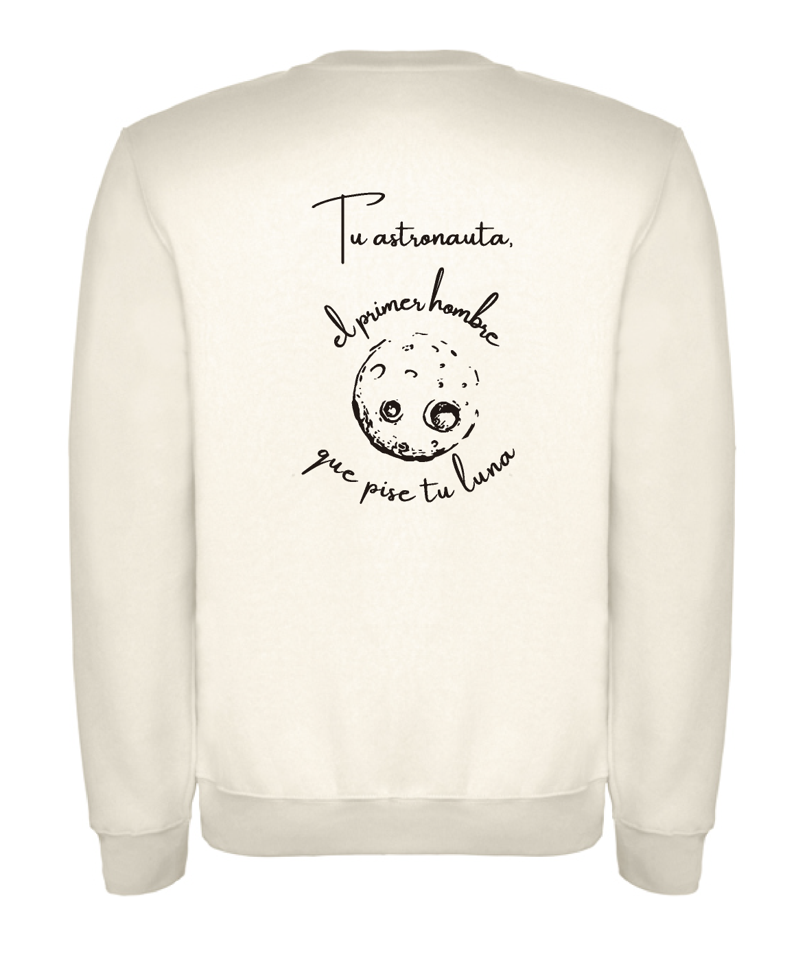 Sudadera blanca “astronauta”
