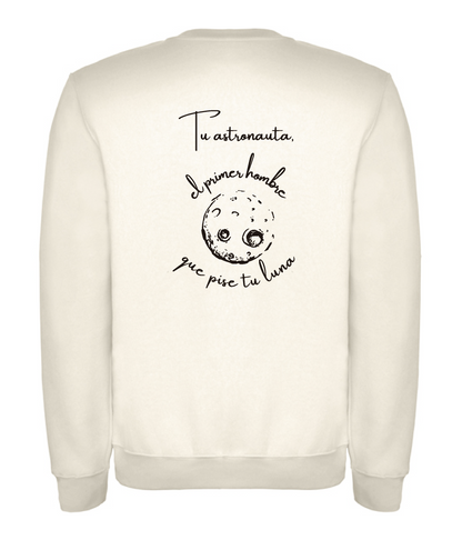 Sudadera blanca “astronauta”