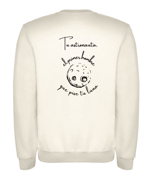 Sudadera blanca “astronauta”
