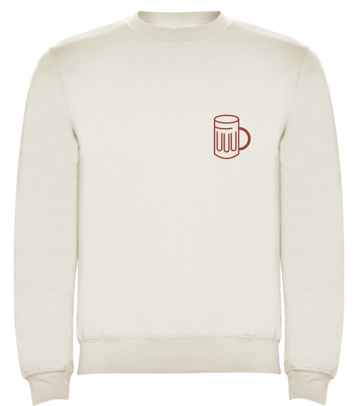 Sudadera blanca “de bar en peor”