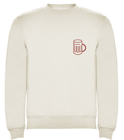 Sudadera blanca “de bar en peor”