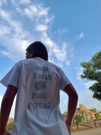 Camiseta blanca “fotos”