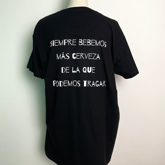 Camiseta “cerveza negra”