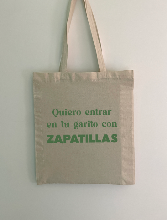 Tote bag “zapatillas”