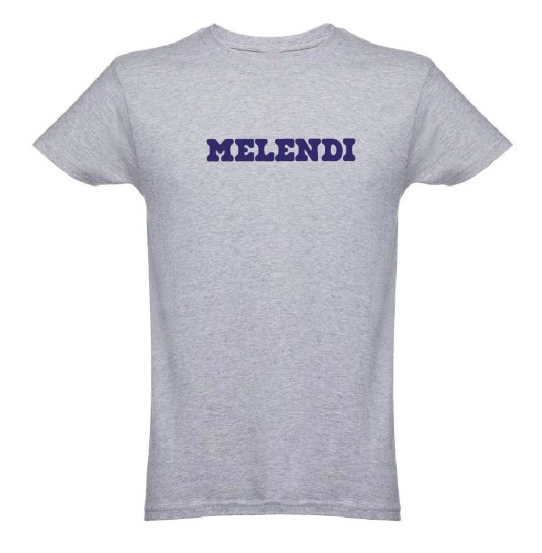 Camiseta gris “Melendi”