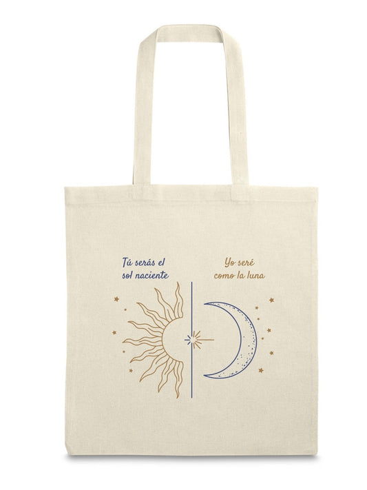 Tote bag “sol y luna”