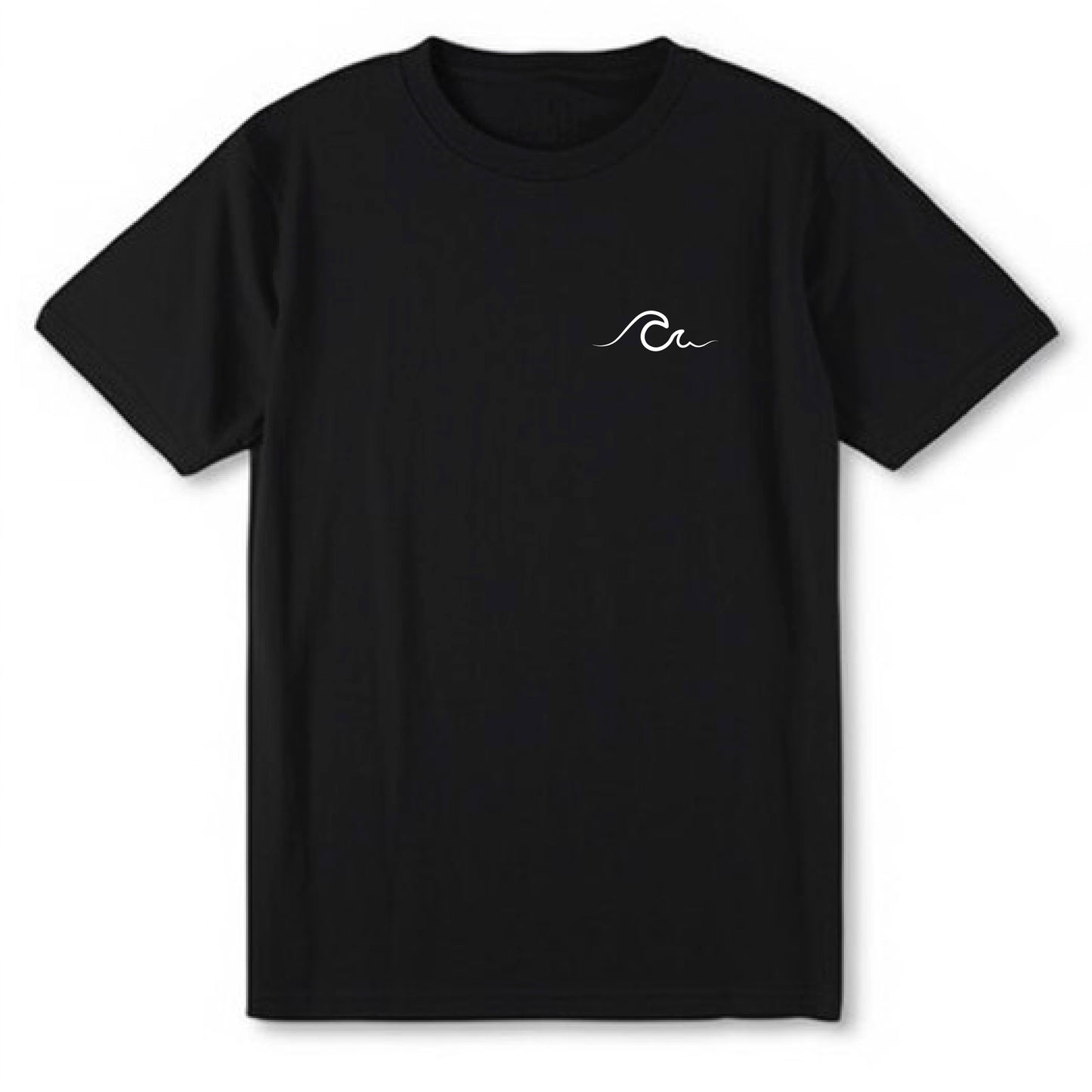 Camiseta “pez” negra