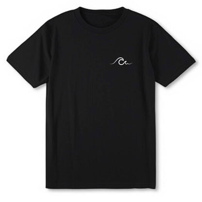 Camiseta “pez” negra