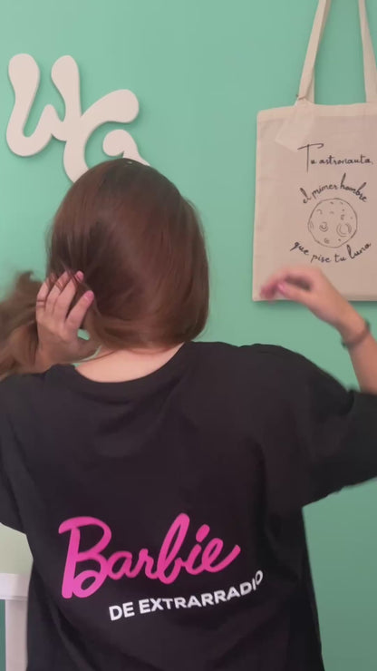 Camiseta “Barbie” negra