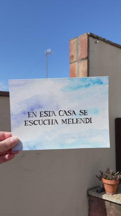 En esta casa se escucha…